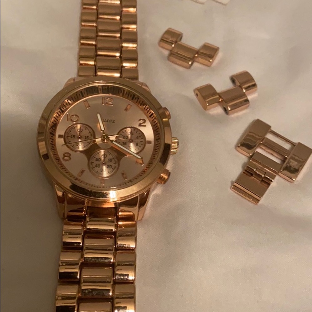Rose Gold Watch